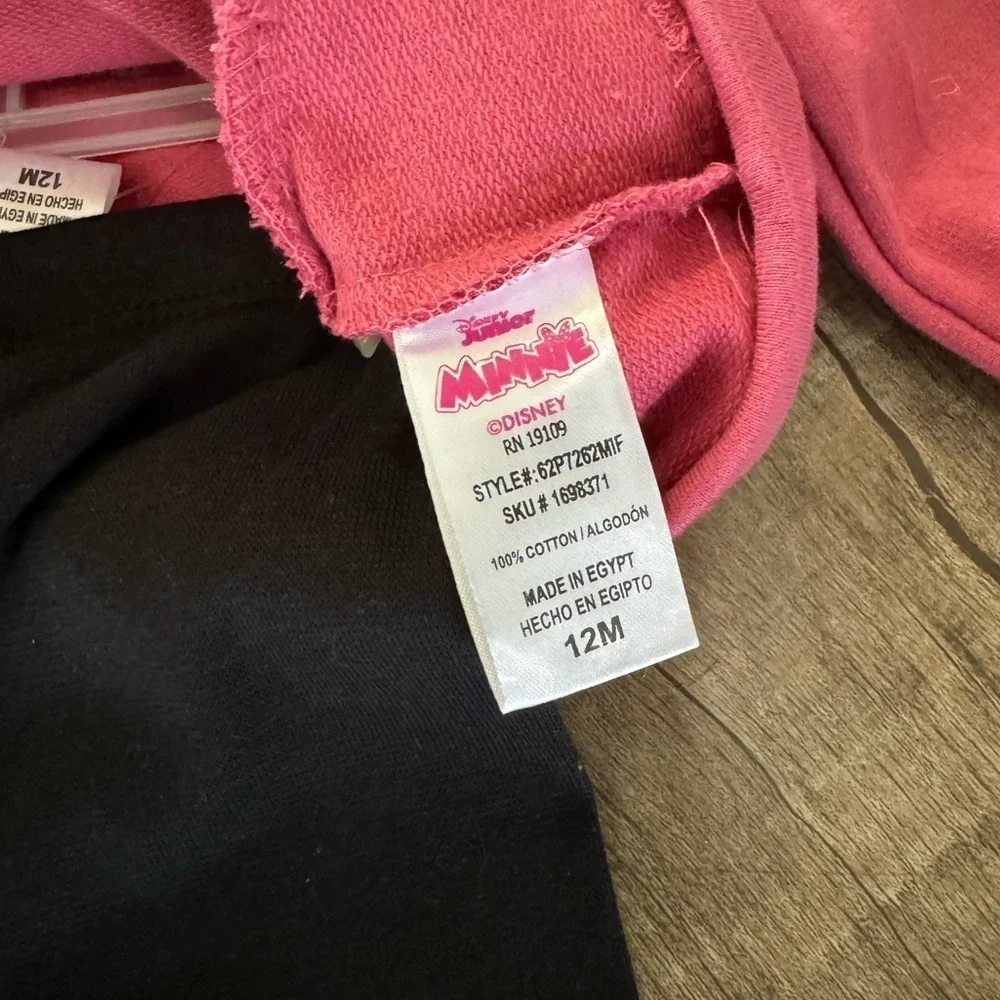 NWT Minnie Mouse 2‎ piece Toddler set